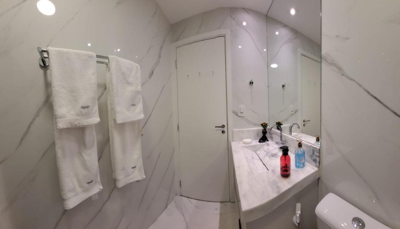 Maravilhoso Apartamento Ao Lado Do Aquario Santos  Exterior foto