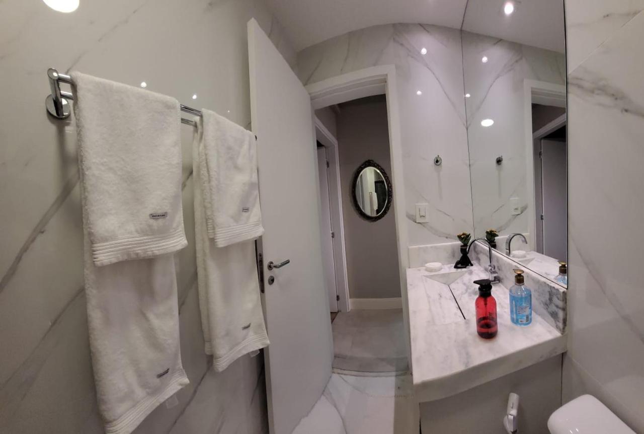 Maravilhoso Apartamento Ao Lado Do Aquario Santos  Exterior foto